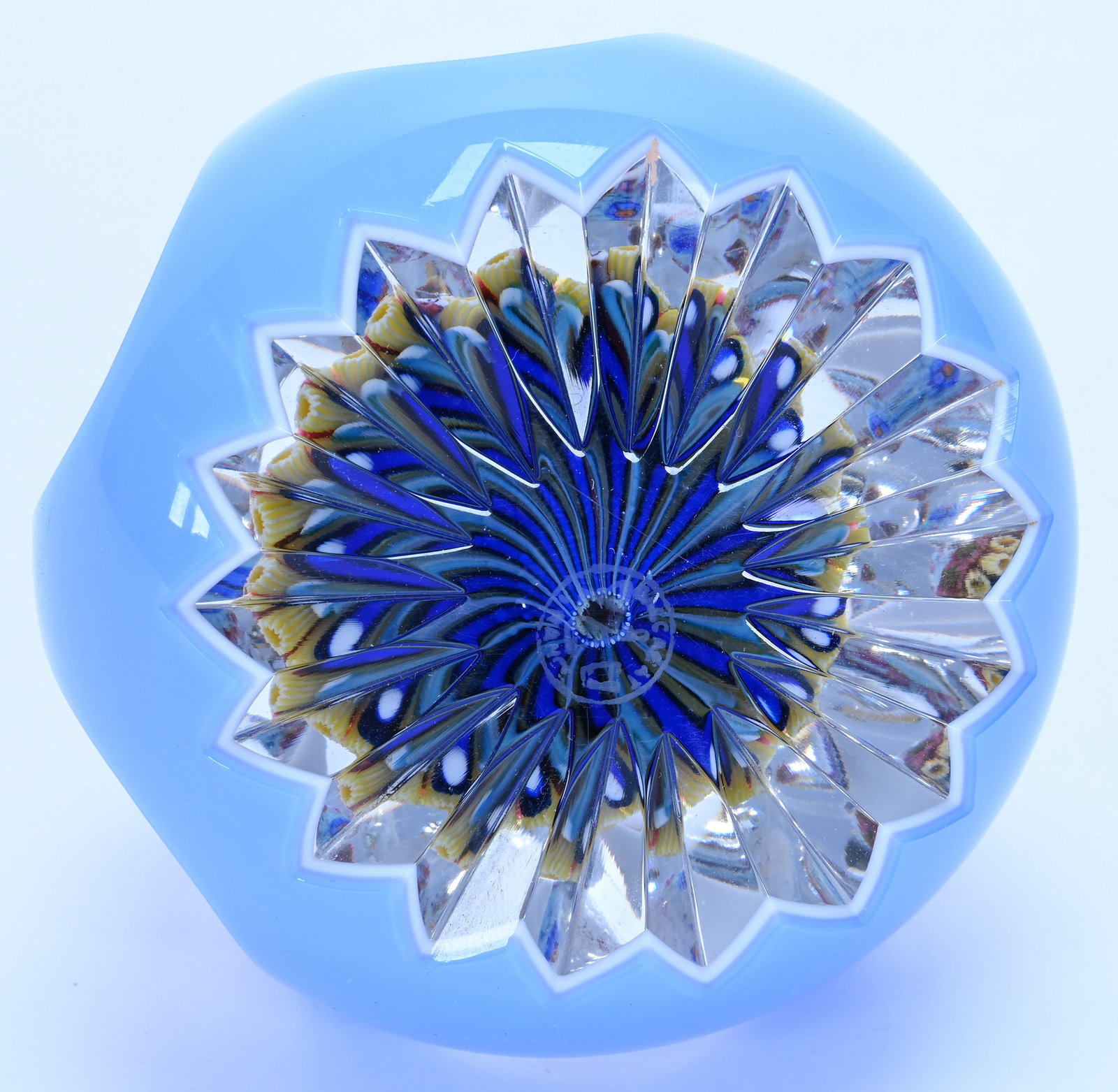 Paperweight, Signed Baccarat, Dated 1970 - 3