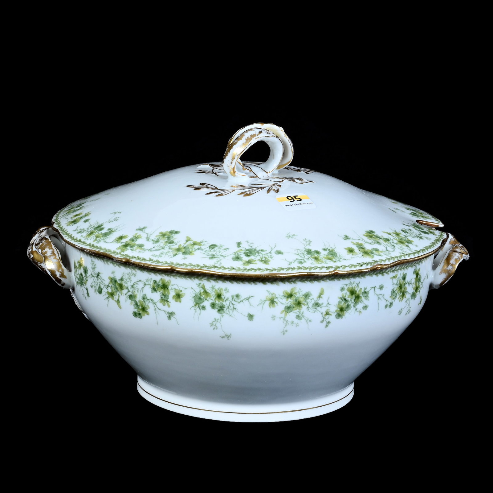 Covered Tureen, Marked CFH/GDM Limoges (1 of 3)