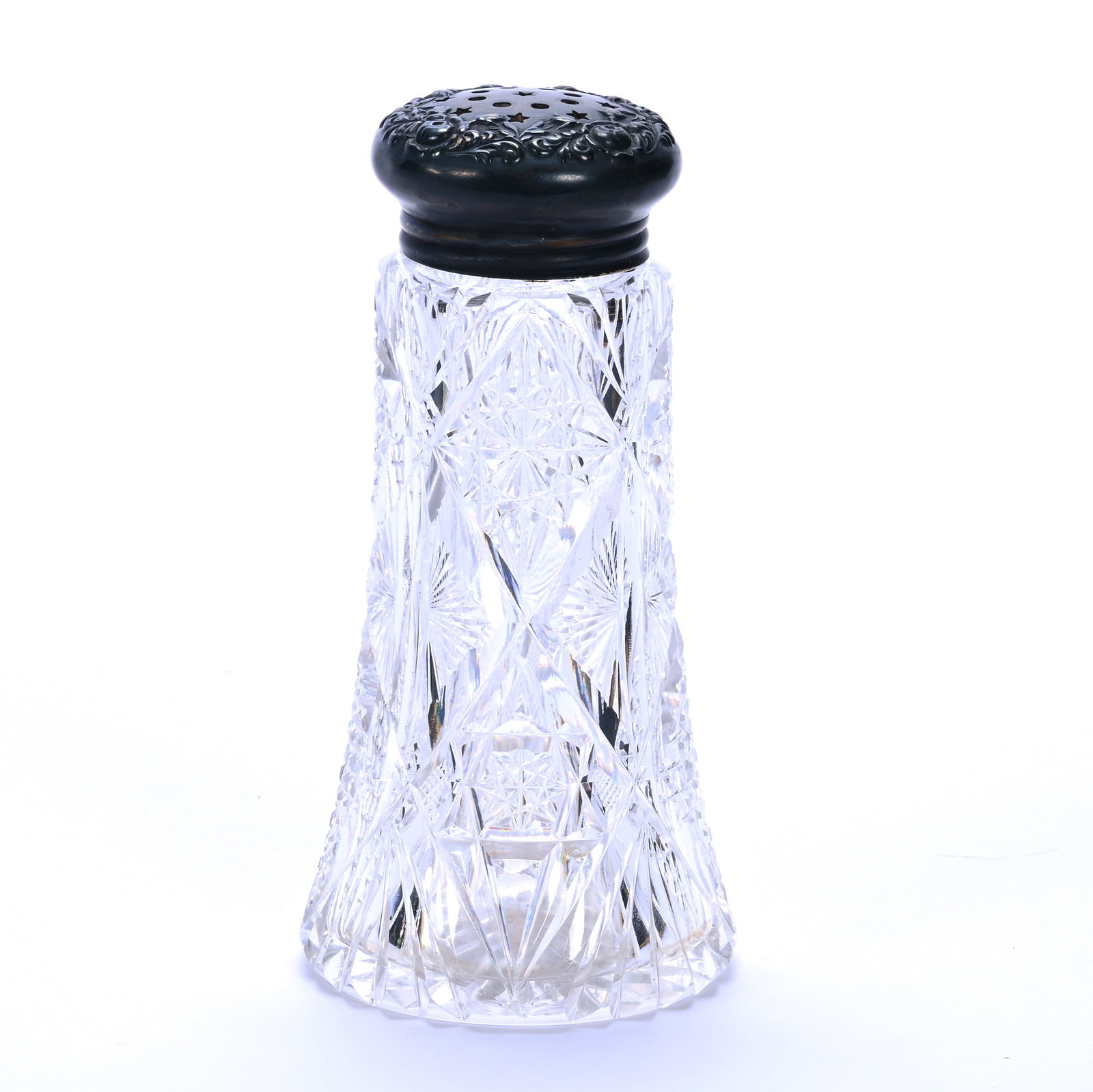 Sugar Shaker, American Brilliant Cut Glass (1 of 3)