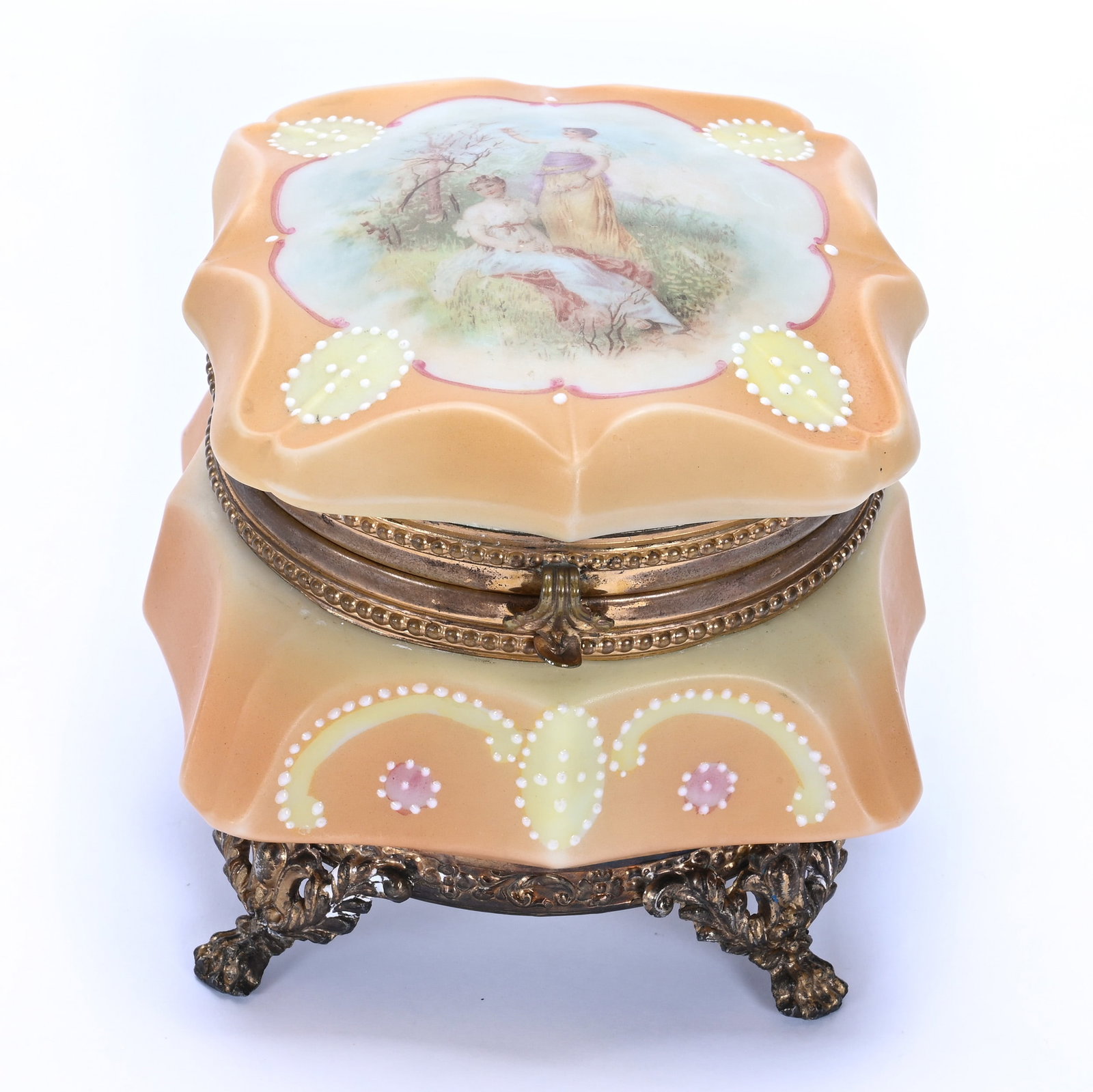 Square Jewel Box, Marked Nakara (1 of 5)