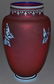 9 1/2" SIGNED "THOMAS WEBB & SONS" ENGLISH CAMEO VASE - 3
