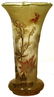 12 1/2" SIGNED GALLE FRENCH CAMEO ART GLASS VASE
