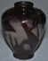 10" SIGNED GALLE FRENCH CAMEO ART GLASS VASE - 10