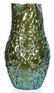 7 1/4" SIGNED LOETZ AUSTRIA GREEN IRIDESCENT ART GLASS
