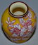 7 1/4" UNMARKED ENGLISH CAMEO ART GLASS VASE - 6