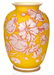 7" ENGLISH CAMEO ART GLASS VASE