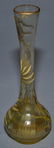 7 3/4" SIGNED GALLE FRENCH CAMEO AND ENAMEL ART GLASS - 3
