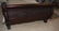 48" X 108" FINELY CARVED ORIENTAL TEAKWOOD FULL SIZE - 4