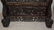 77" X 46" FINELY CARVED ORIENTAL CHANGING SCREEN - 4