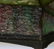 OUTSTANDING 31" X 25" SLAG GLASS TABLE LAMP - 3