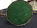 OUTSTANDING 31" X 25" SLAG GLASS TABLE LAMP - 6