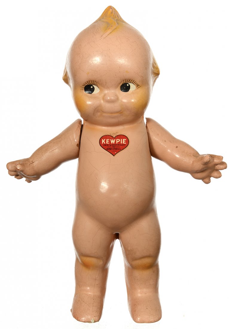 ORIGINAL 11" COMPOSITION "KEWPIE" DOLL