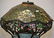 28" X 17" MODERN REPRODUCTION LEADED GLASS TABLE LAMP - 2