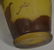 18 1/4" X 8" SIGNED GALLE FRENCH CAMEO ART GLASS VASE - 4