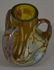 5 1/2" X 4 1/2" SIGNED LOETZ AUSTRIA ART GLASS THREE - 2