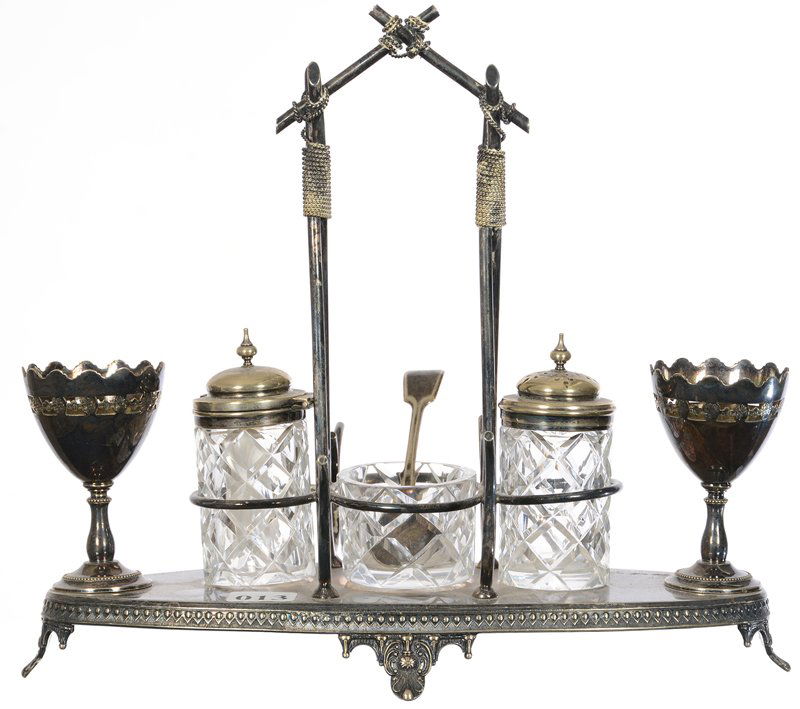 9" X 10" ENGLISH CONDIMENT SET (1 of 3)