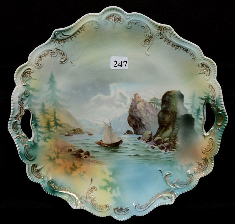 11" RSP TWO HANDLED CAKE PLATE (1 of 2)
