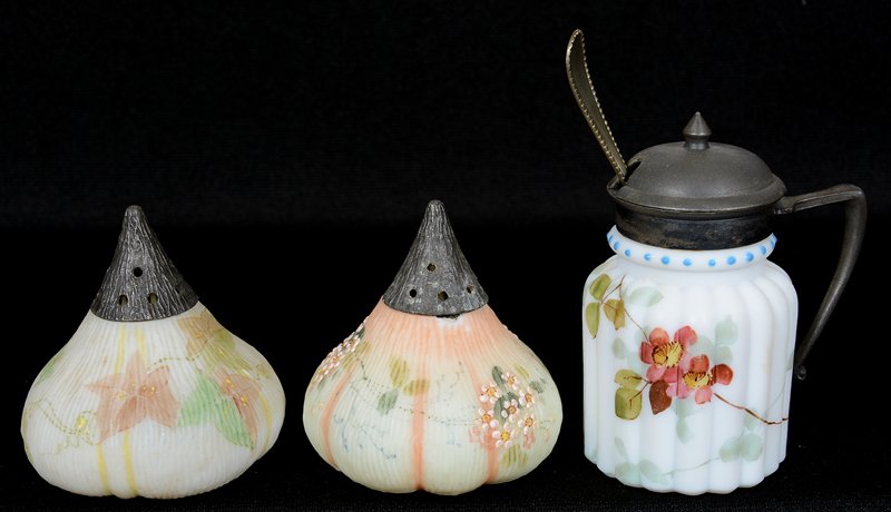 (3) MT. WASHINGTON ART GLASS ITEMS (1 of 2)