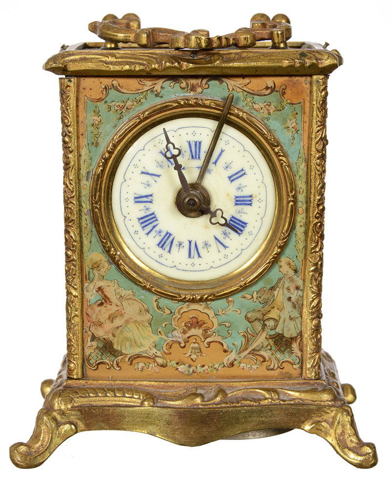 5 1/2" X 4" FRENCH CARRIAGE CLOCK (1 of 4)