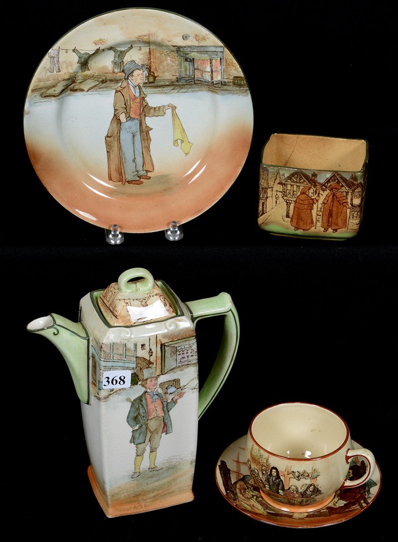 (4) ROYAL DOULTON SCENIC ITEMS (1 of 6)