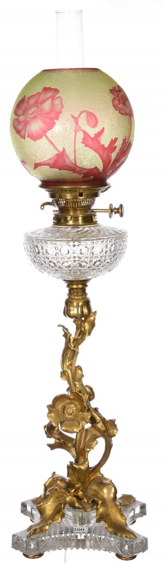 29" ELECTRIFIED FIGURAL BANQUET LAMP (1 of 4)