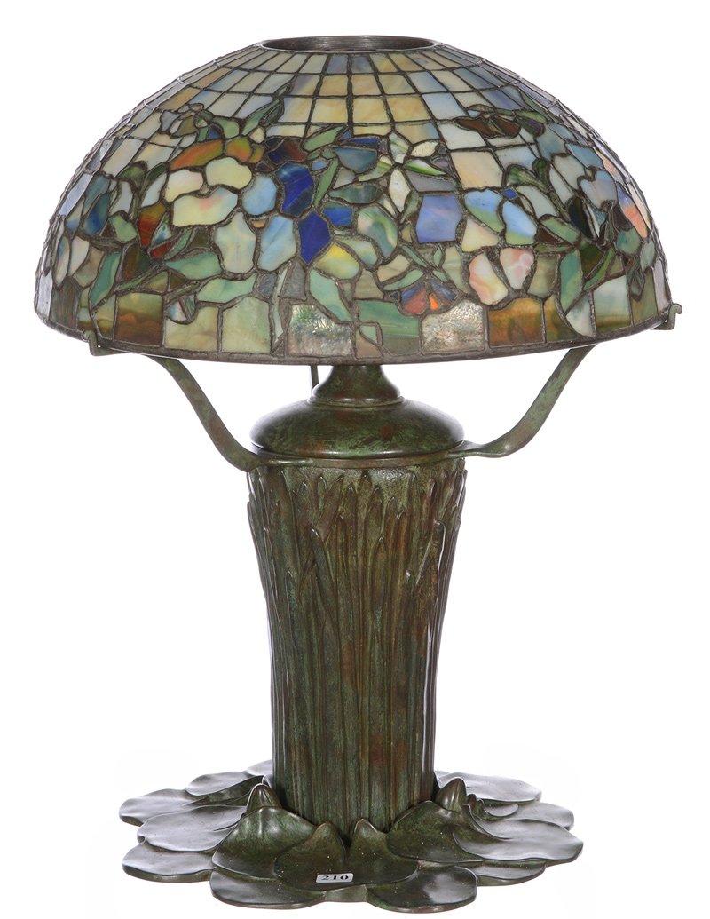 QUALITY REPRODUCTION 20" X 16" MARKED TIFFANY STUDIOS (1 of 6)