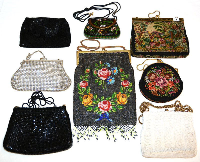 (8) VINTAGE EVENING PURSES (1 of 5)