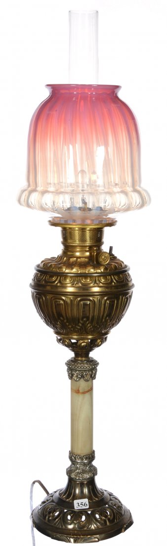 27" ELECTRIFIED BANQUET LAMP (1 of 3)