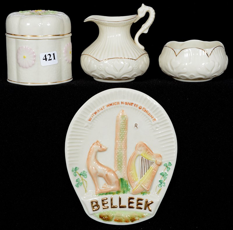 (4) ASSORTED IRISH BELLEEK COLLECTORS SOCIETY LIMITED (1 of 3)