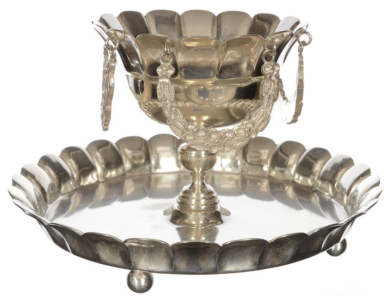 4 1/2" X 7 1/2" MARKED SANBORNS MEXICAN STERLING SERVIN (1 of 3)