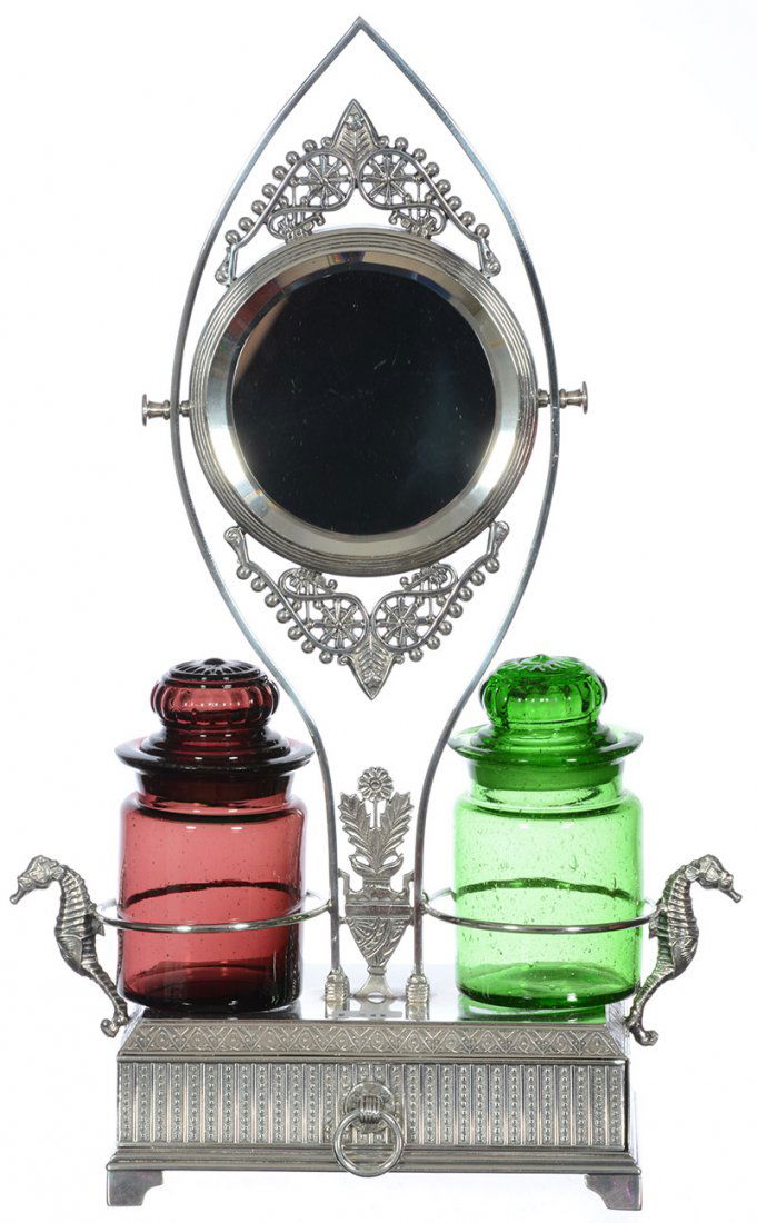 14 1/2" VICTORIAN VANITY SET (1 of 5)