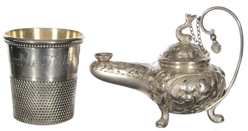 (2) MARKED STERLING SILVER VINTAGE ITEMS (1 of 4)