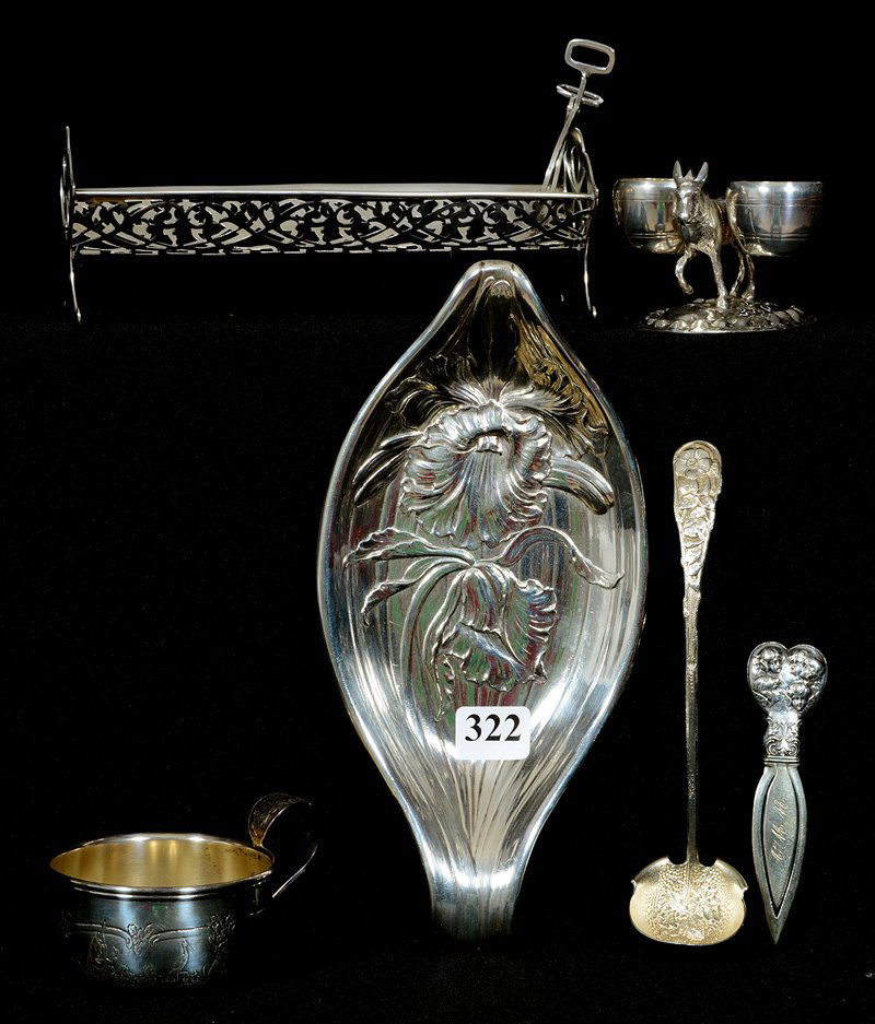 (5) STERLING AND (1) COIN SILVER ITEMS (1 of 6)