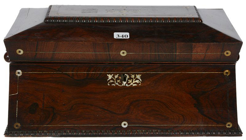 6 1/2" X 14" WALNUT DOUBLE HUMIDOR (1 of 5)