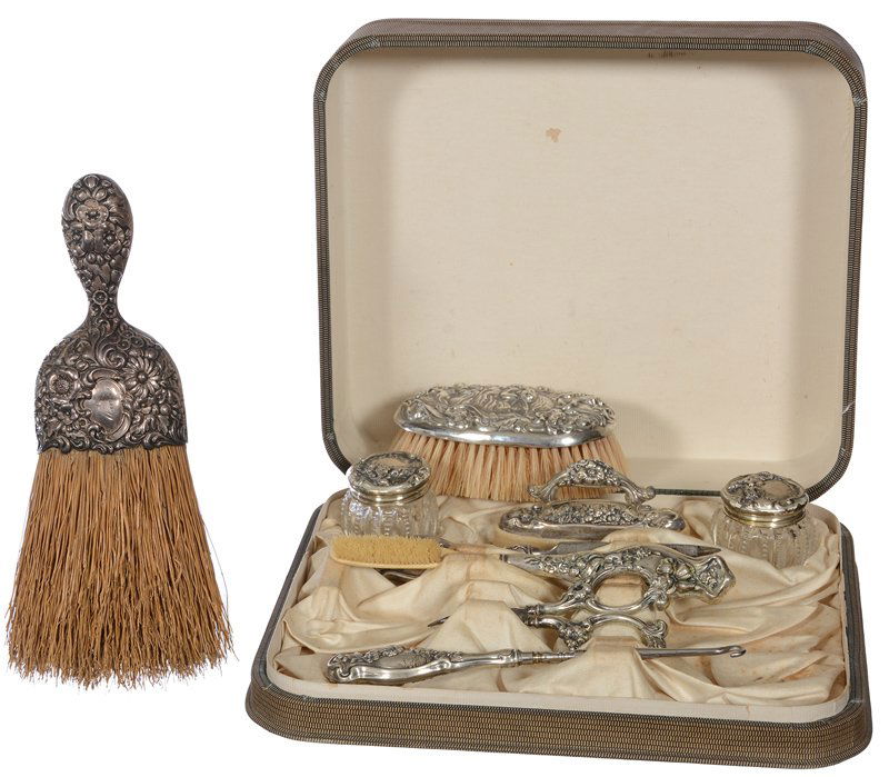 STERLING VANITY SET AND MORE (1 of 5)