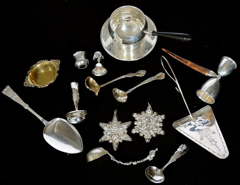 (14) STERLING AND COIN SILVER  ITEMS (1 of 6)