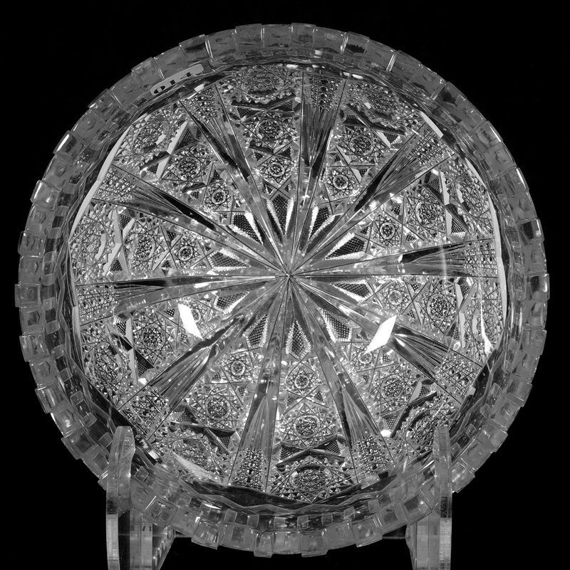 BOWL - 3 3/4" X 8" - ABCG - ALHAMBRA PATTERN BY MERIDEN (1 of 4)