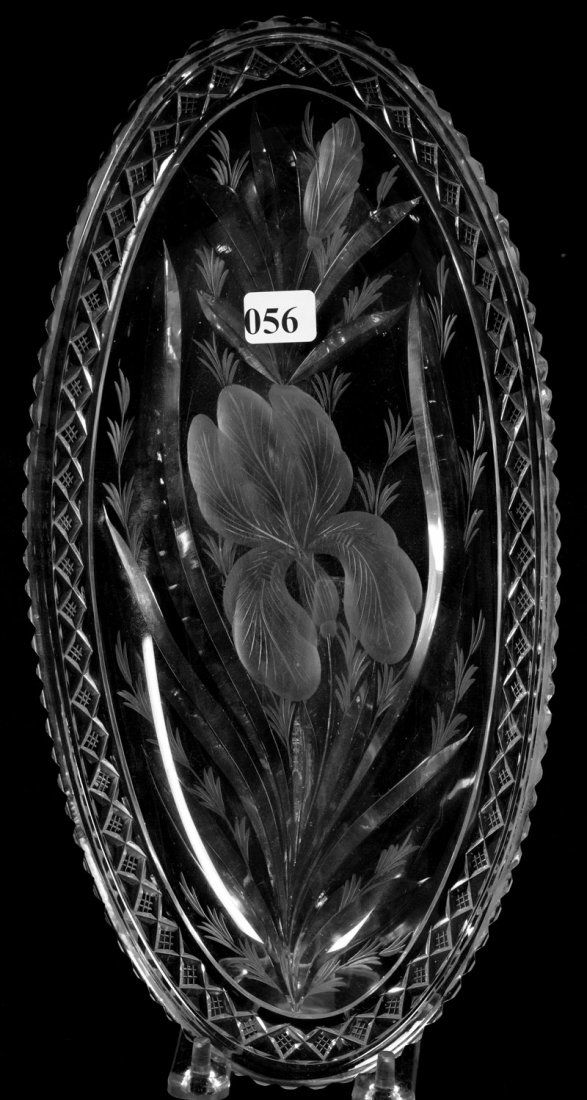 CELERY TRAY - 13" - ABCG - SIGNED HAWKES (1 of 3)