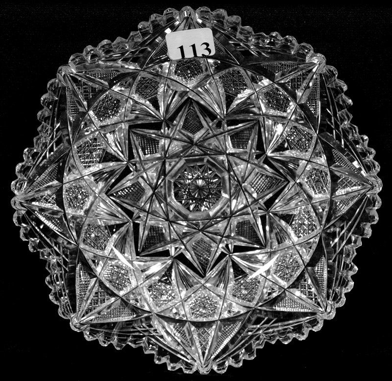 PLATE - 7" - ABCG - STAR ROSETTA PATTERN BY AMERICAN (1 of 3)