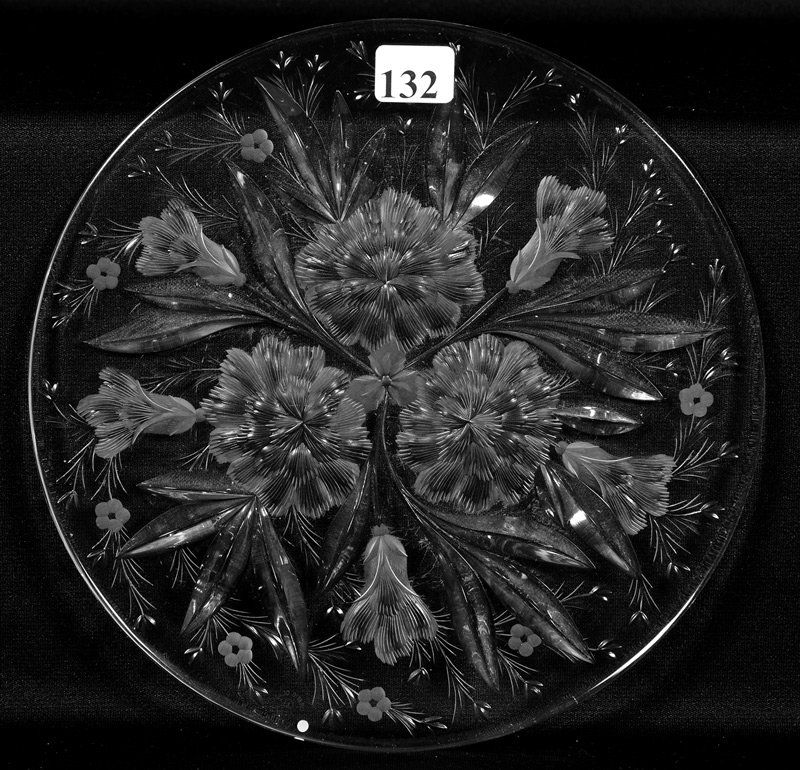 FLAT PLATE/PLAQUE - 8 1/4" - ABCG - SIGNED HAWKES (1 of 3)