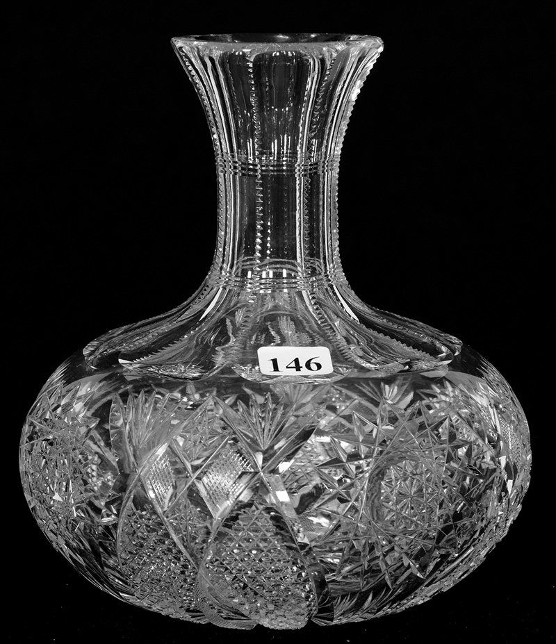 WATER CARAFE - 7 1/2" - ABCG - RALEIGH PATTERN BY KELLY (1 of 3)