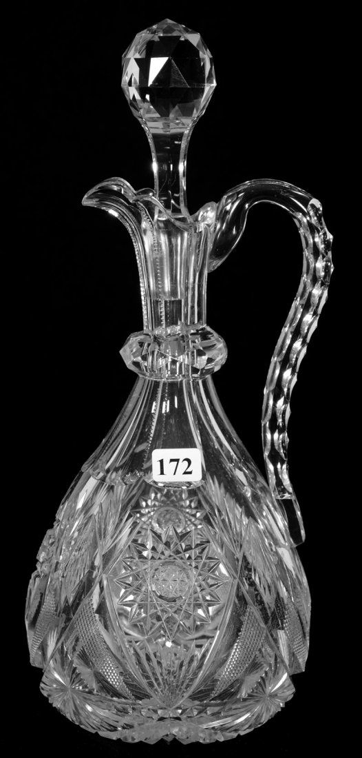 HANDLED DECANTER - 13" - ABCG (1 of 3)