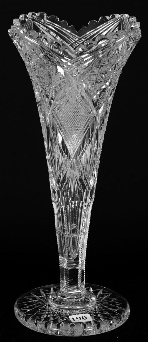 TRUMPET VASE - 12 1/4" - ABCG (1 of 3)