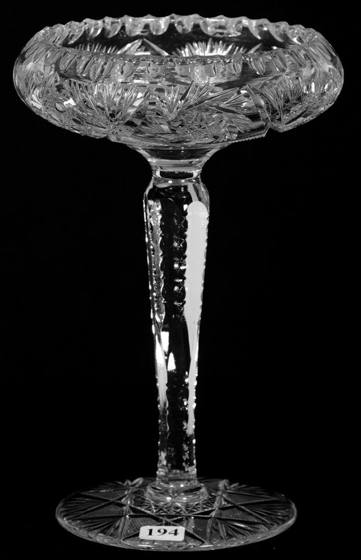 ROLLED RIM COMPOTE - 10" X 6 1/2" - ABCG (1 of 3)