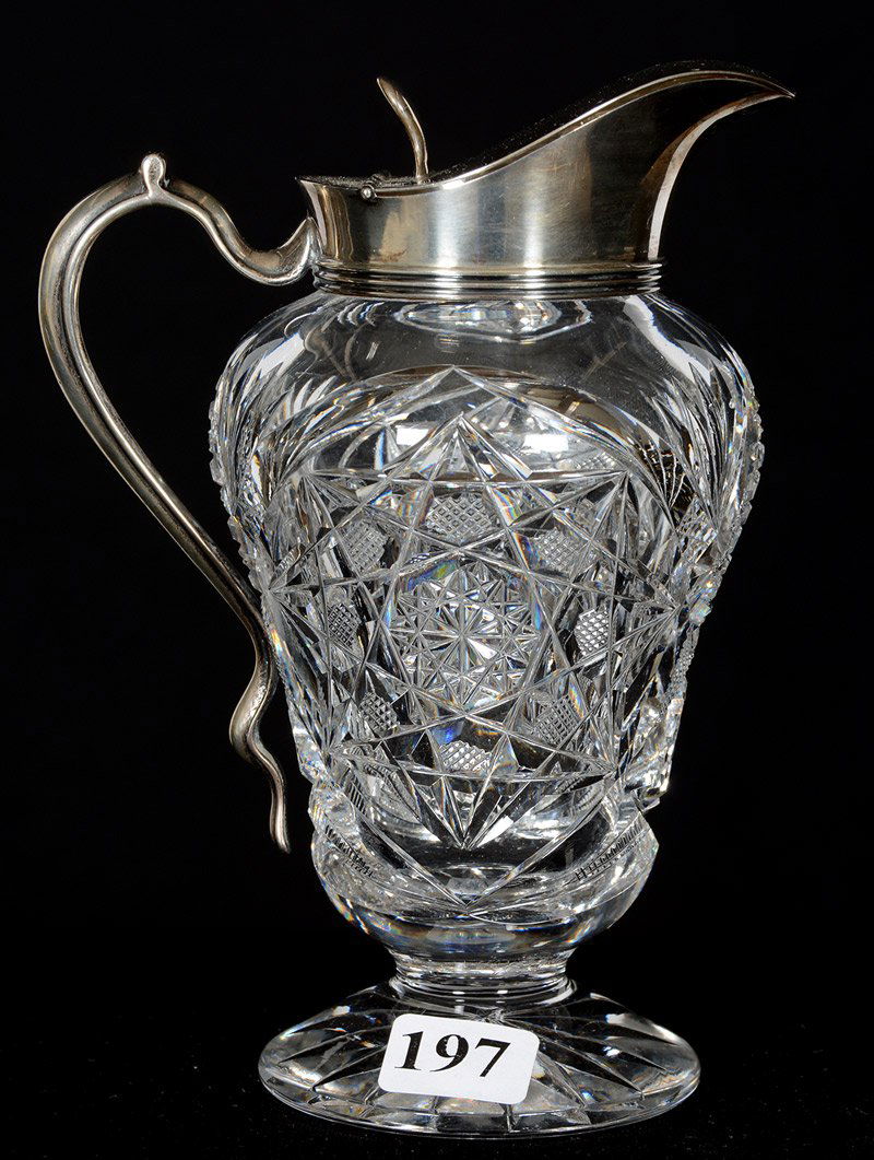 PEDESTAL SYRUP PITCHER - 6" - ABCG (1 of 4)