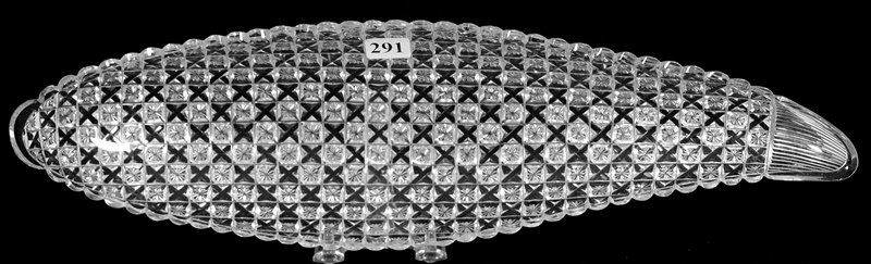 LEAF SHAPED CELERY TRAY - 16" X 4 1/2" - ABCG (1 of 3)