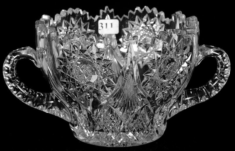 TWO HANDLED ICE TUB - 5" X 9 1/2" - ESSEX PATTERN BY (1 of 3)