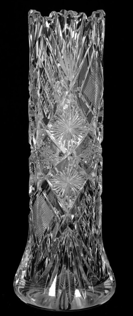 VASE - 12 1/4" - ABCG - HARVARD PATTERN BY LIBBEY (1 of 3)