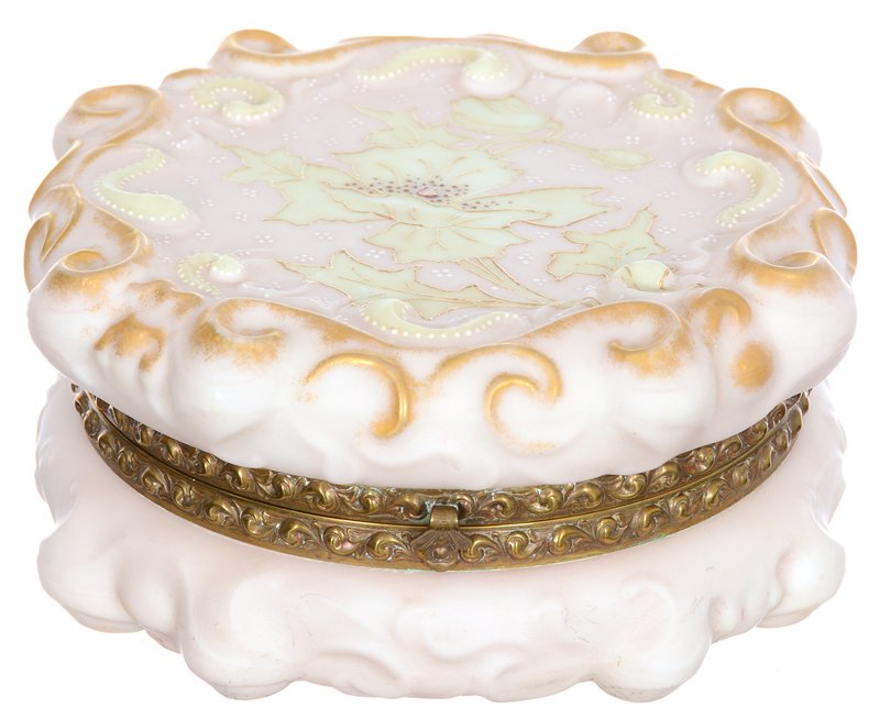 3 1/2" X 7 1/2" WAVECREST (STAMP MARK) ROUND HINGED (1 of 4)