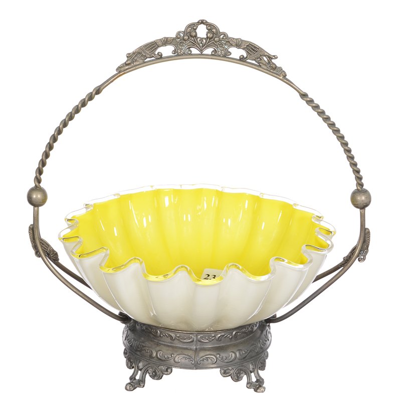 12" X 11 1/2" BRIDES BASKET (1 of 2)